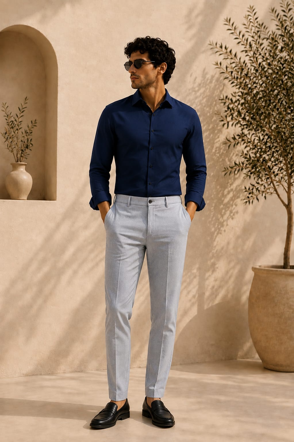 Metropolitan Shirt & Grey Trouser Collection – 10 Colour Combo