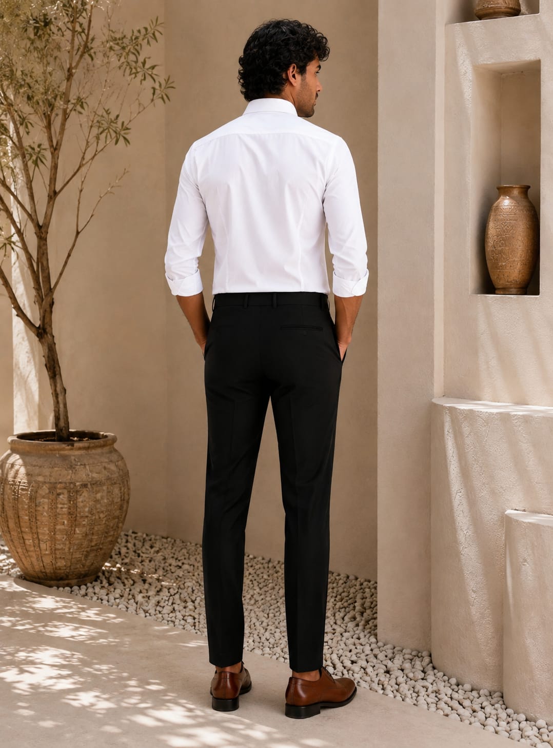 Royal Formals Shirt & Black Trouser Collection – 10 Signature Colours Men's Complete Outfit