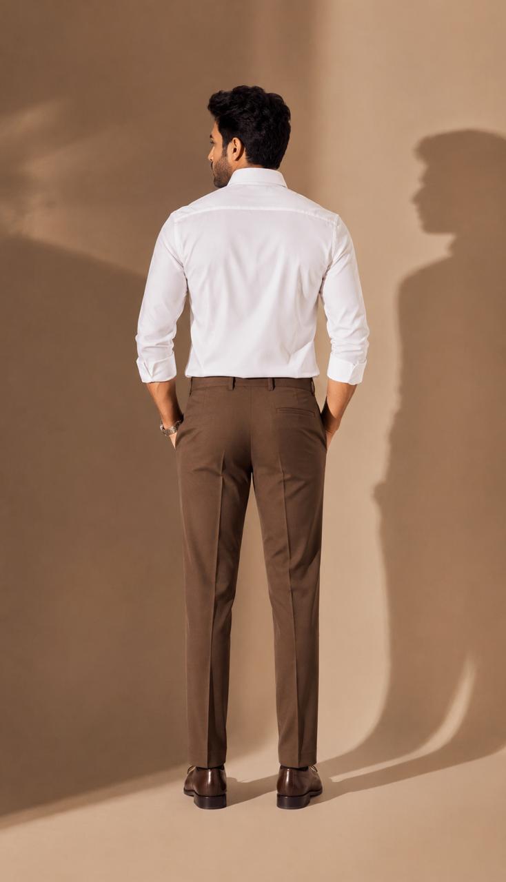 Modern Heritage Shirt & Brown Trouser Series – 10 Colour Selection