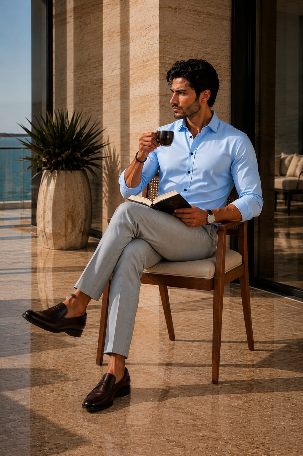 Metropolitan Shirt & Grey Trouser Collection – 10 Colour Combo