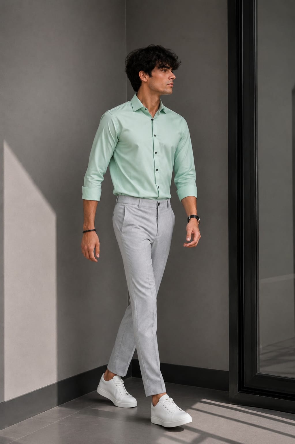 Metropolitan Shirt & Grey Trouser Collection – 10 Colour Combo