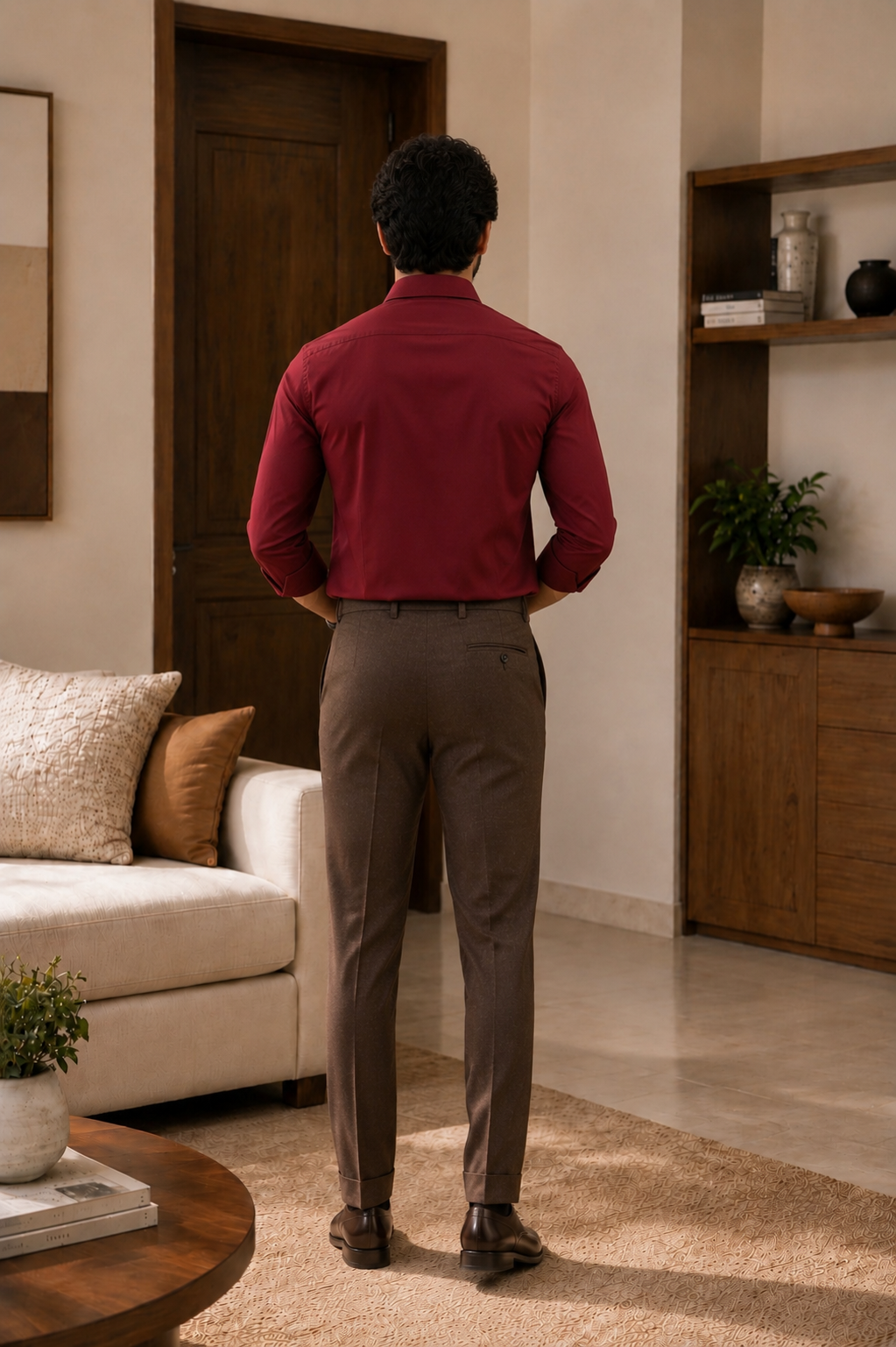 Modern Heritage Shirt & Brown Trouser Series – 10 Colour Selection