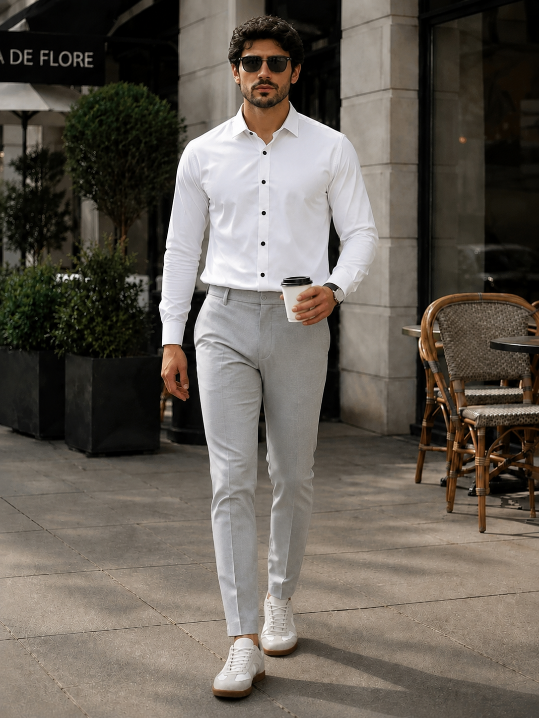 Metropolitan Shirt & Grey Trouser Collection – 10 Colour Combo