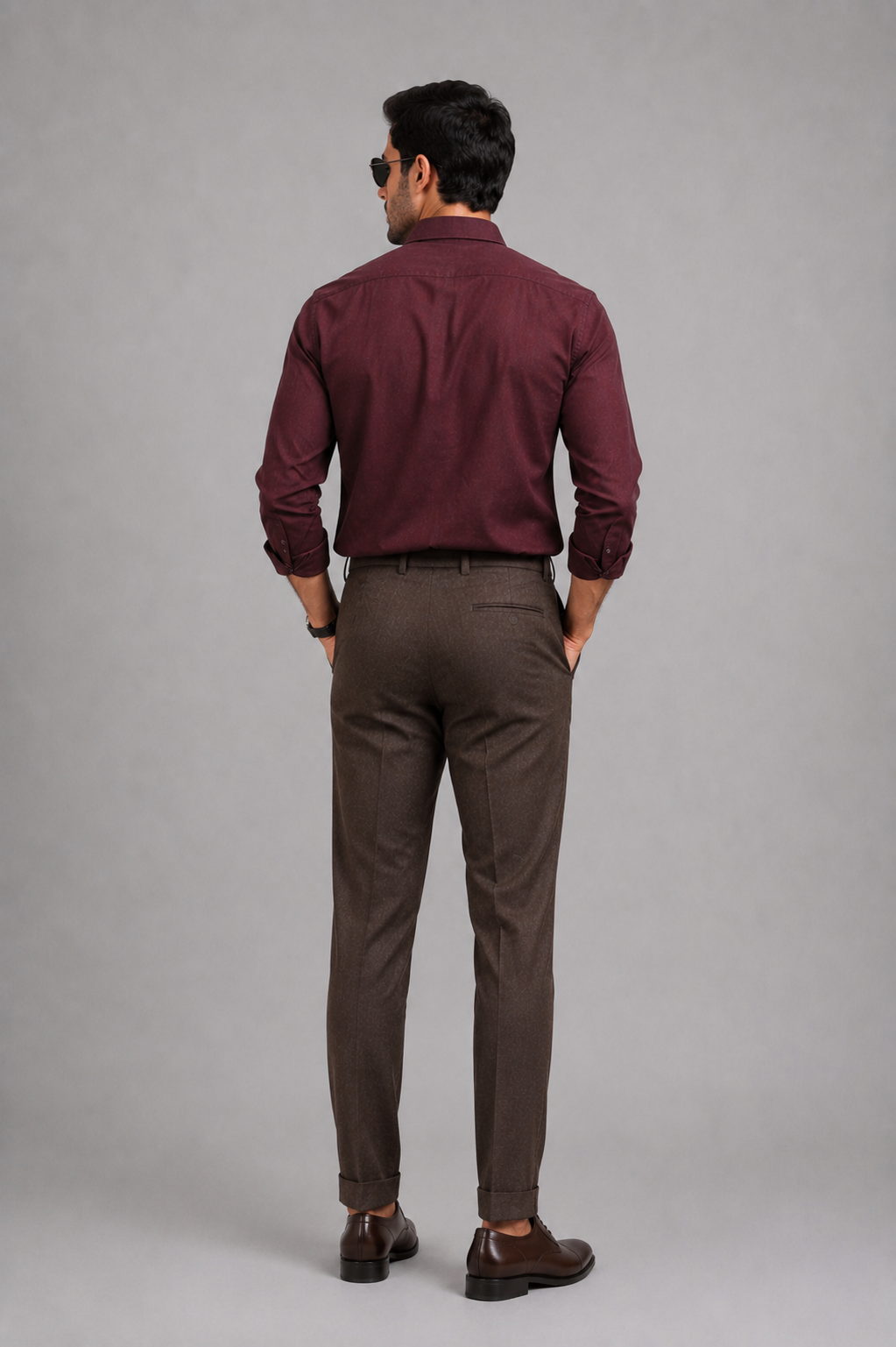 Urban Heritage Shirt & Brown Trouser Collection – 10 Colour Combo