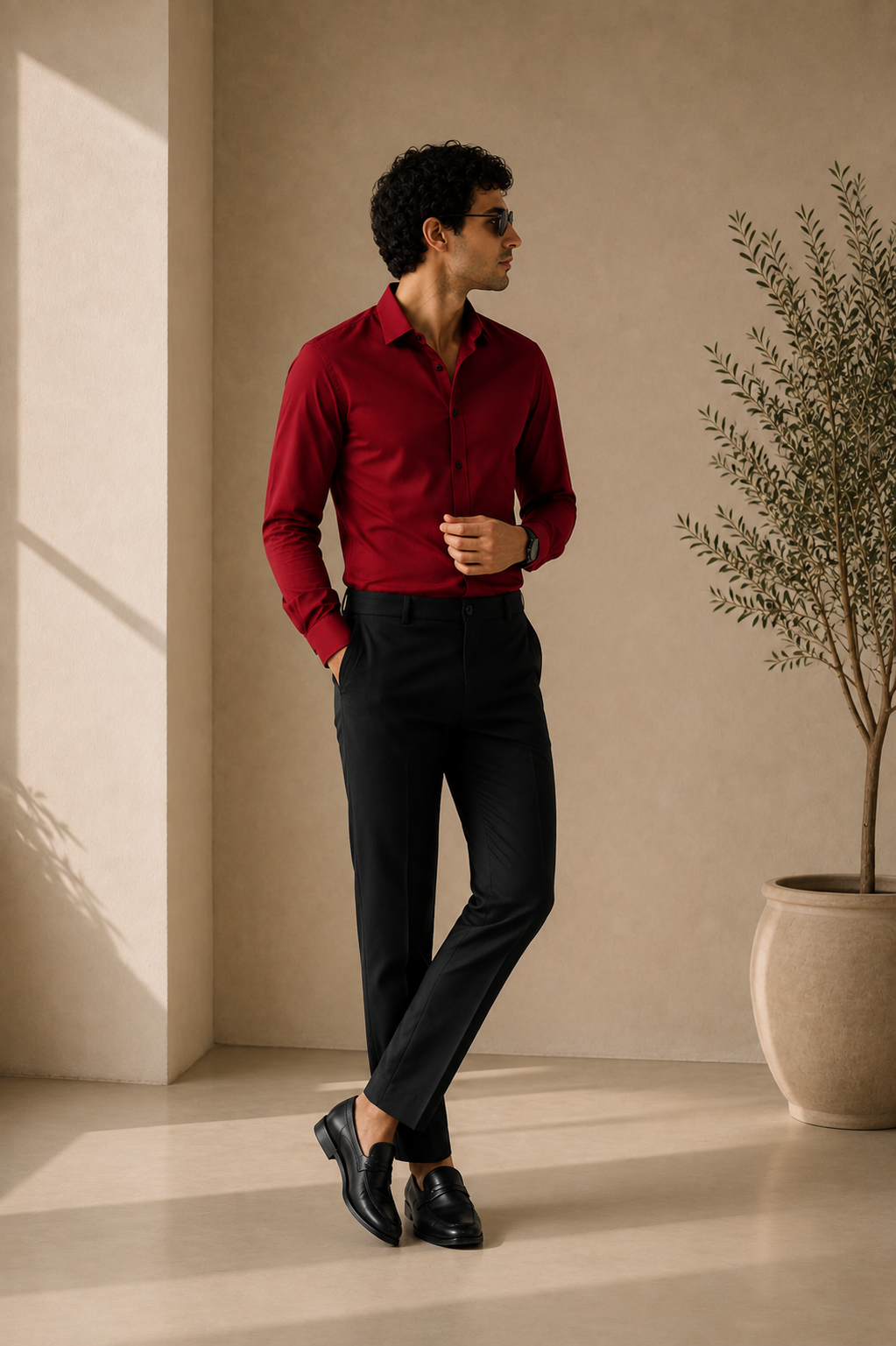 Prestige Core Shirt & Black Trouser Collection – 10 Colour Combo