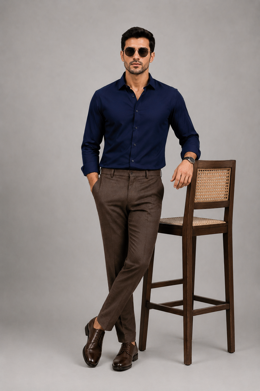 Heritage Shirt & Brown Trouser Edit – 10 Colour Men's Collection