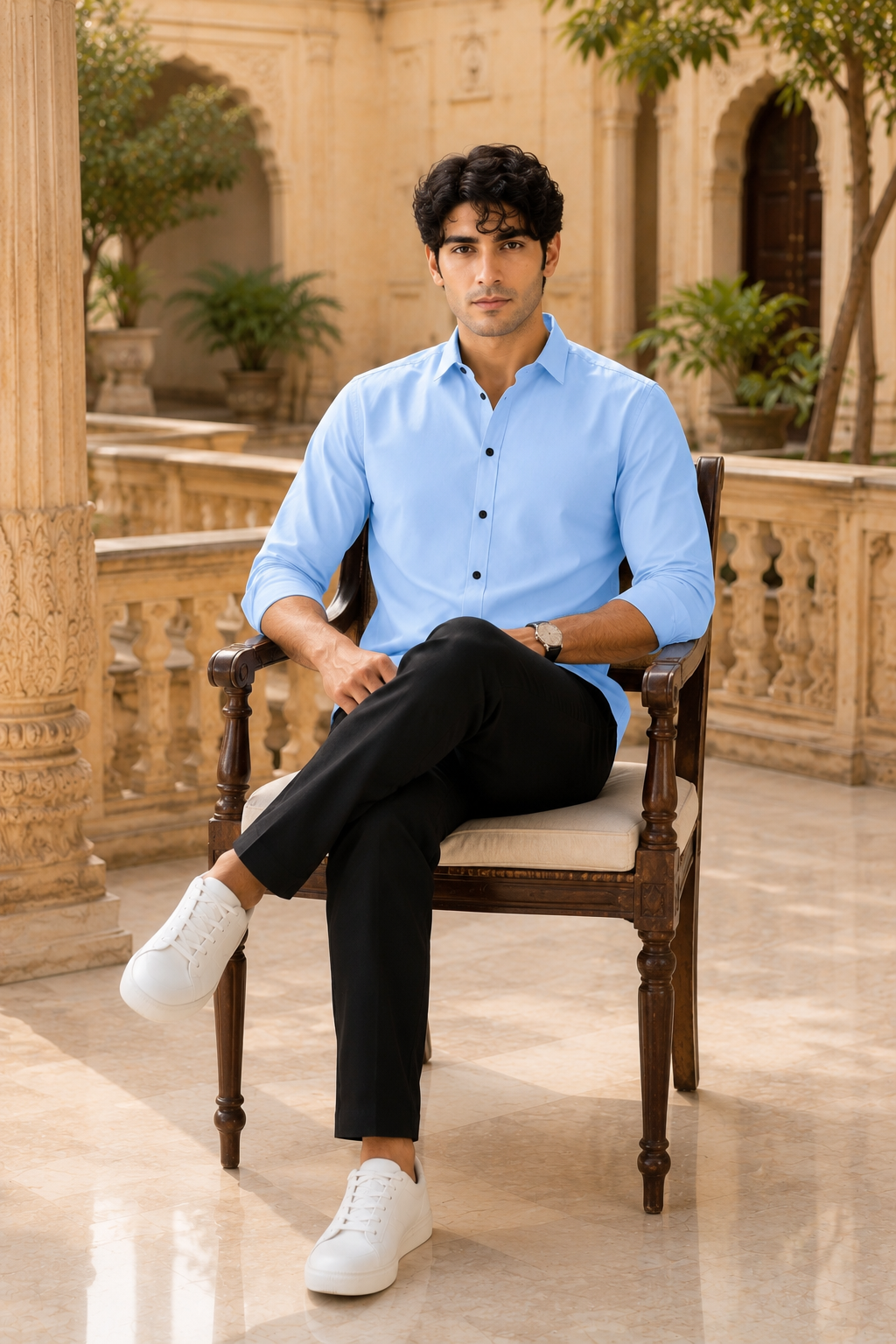 Prestige Core Shirt & Black Trouser Collection – 10 Colour Combo